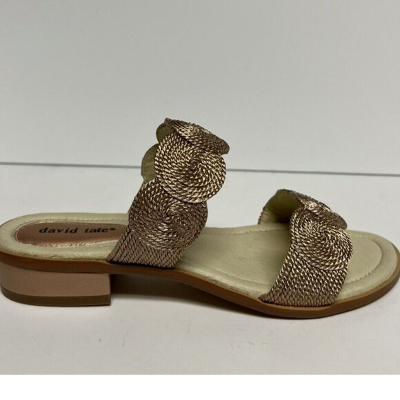 David Tate Women's Honey Slide Sandals, Size 8.5W - Picture 1 of 5